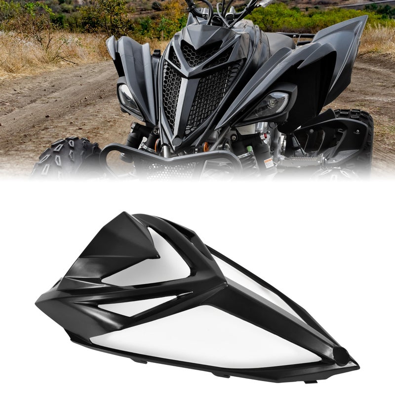 VEISUTOR Front Fascia Radiator Cover Hood for Raptor 700 Plastic Panel Grill Nose Cover for Yamaha Raptor 700 700R 20132025 Accessories Replace OEM1PEF33916000