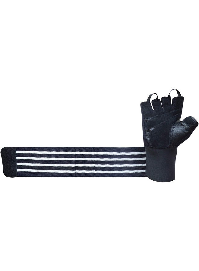 كوبو قفازات رفع الأثقال الرياضية Kobo WTG-49-SMALL المصنوعة من الجلد لحماية اليد للتدريب على اللياقة البدنية، صغيرة (متعددة الألوان) مع دعم المعصم - Image 2