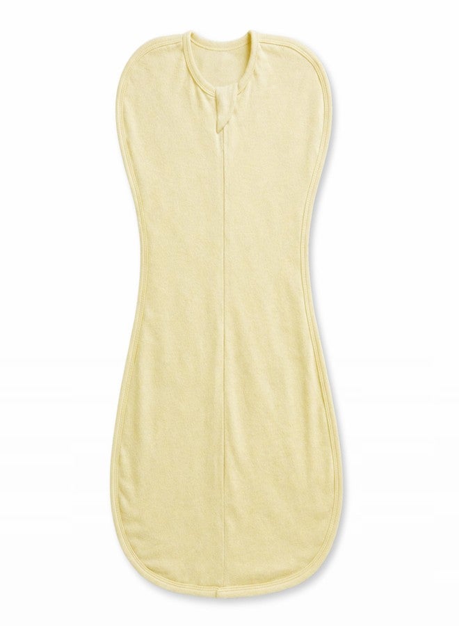 Cocoon Care Bamboo Cotton Knit Corn Solid Sleep Sack for Baby | Soft Breathable Lightweight Wearable Blankets | Yellow 0-3M - Image 1