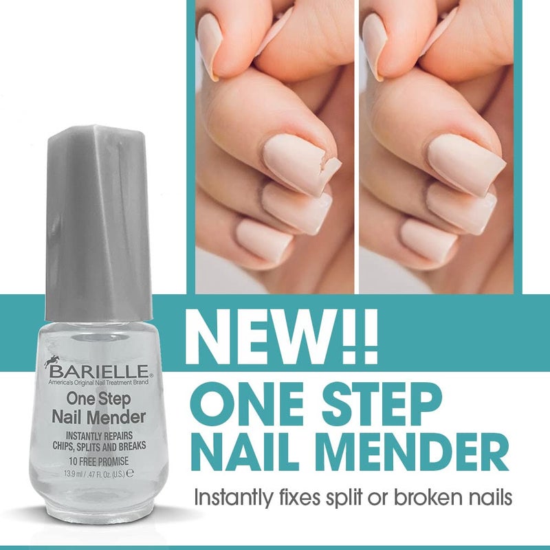 Barielle One Step Nail Mender .47 oz. - Repairs Split, Chipped and Damaged Nails Clear - Image 2