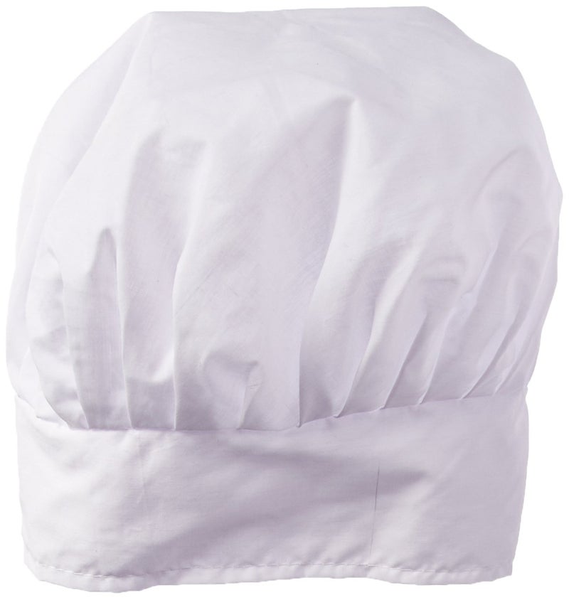 Beistle Oversized Fabric Chefs Hat OSFM Foodie Halloween Costume Dress Up White Chef Costume Cooking Party Supplies