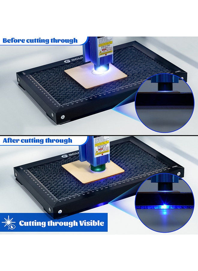 SCULPFUN Laser Cutting Honeycomb Working Table Board Steel Panel Platform for CO2 or Diode Laser Engraver Cutting Machine 400x400mm Easy-observing Table-protecting  - Image 4