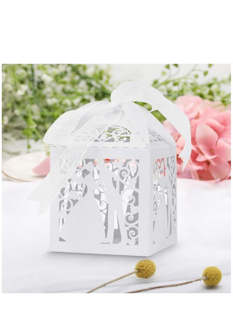 Zikra Boxes for Gift, Favor Box Gift, Box Gift Boxes Wedding Favor Boxes Candy Gift Boxes for Wedding Birthday Baby Bridal Shower Party Favors Supplies 100pcs - Image 1