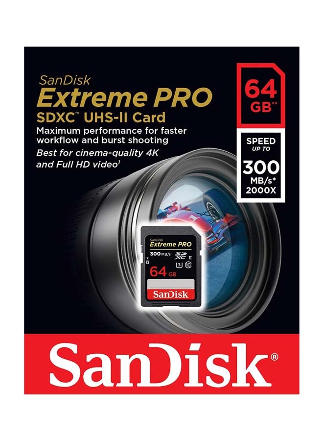 sandisk Extreme Pro SD 300 Mb/s,C10,UHS-II,U3 - Image 3