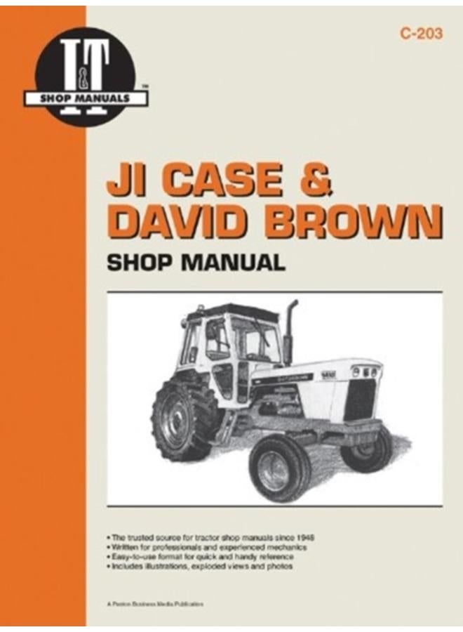 JI Case & David Brown Gasoline & Diesel Model 770-4600 Tractor Service Repair Manual 