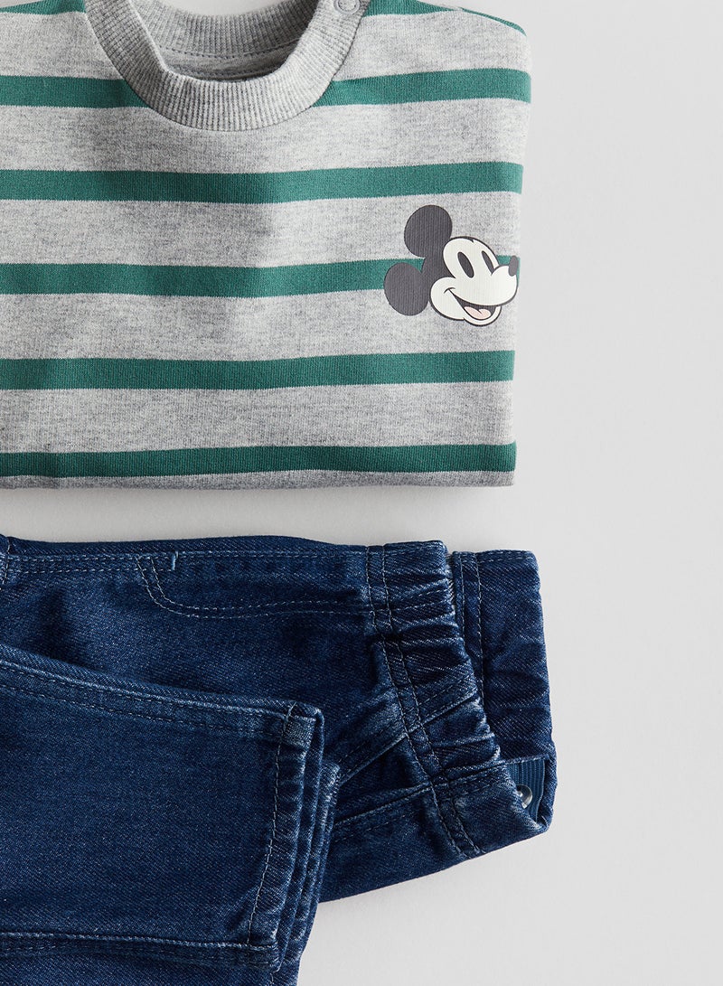H&M 2-Piece Sweatshirt And Joggers Set  - Image 2