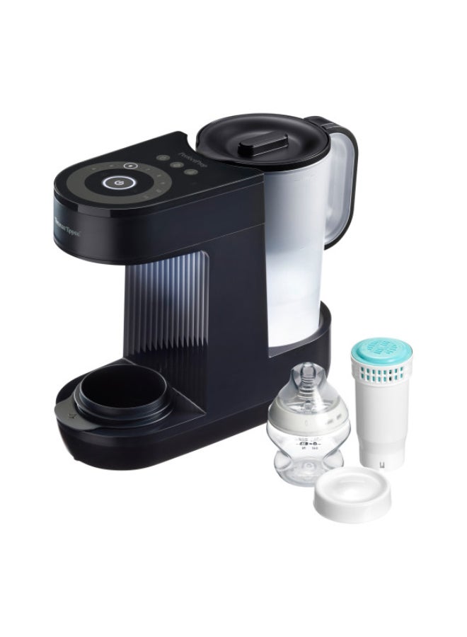 tommee tippee Perfect Prep Machine, Baby Bottle Formula Feed Maker with Antibacterial Water Filter, App Support, Day & Night Feed-Friendly Features, Slate