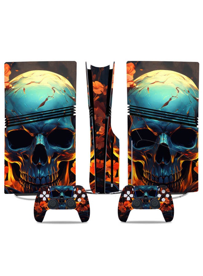 PS5 Pro Disc Sticker Film Frosted Colorful Sticker Shell Sticker Protective Film Fast Shipping Optical Drive-Color:71  - Image 4