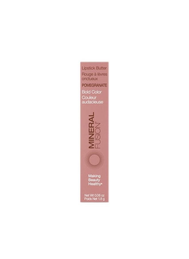 Mineral Fusion Lipstick Butter 0.06 Packaging May Vary, Pomegranate, 0.1411 Ounce  - Image 2