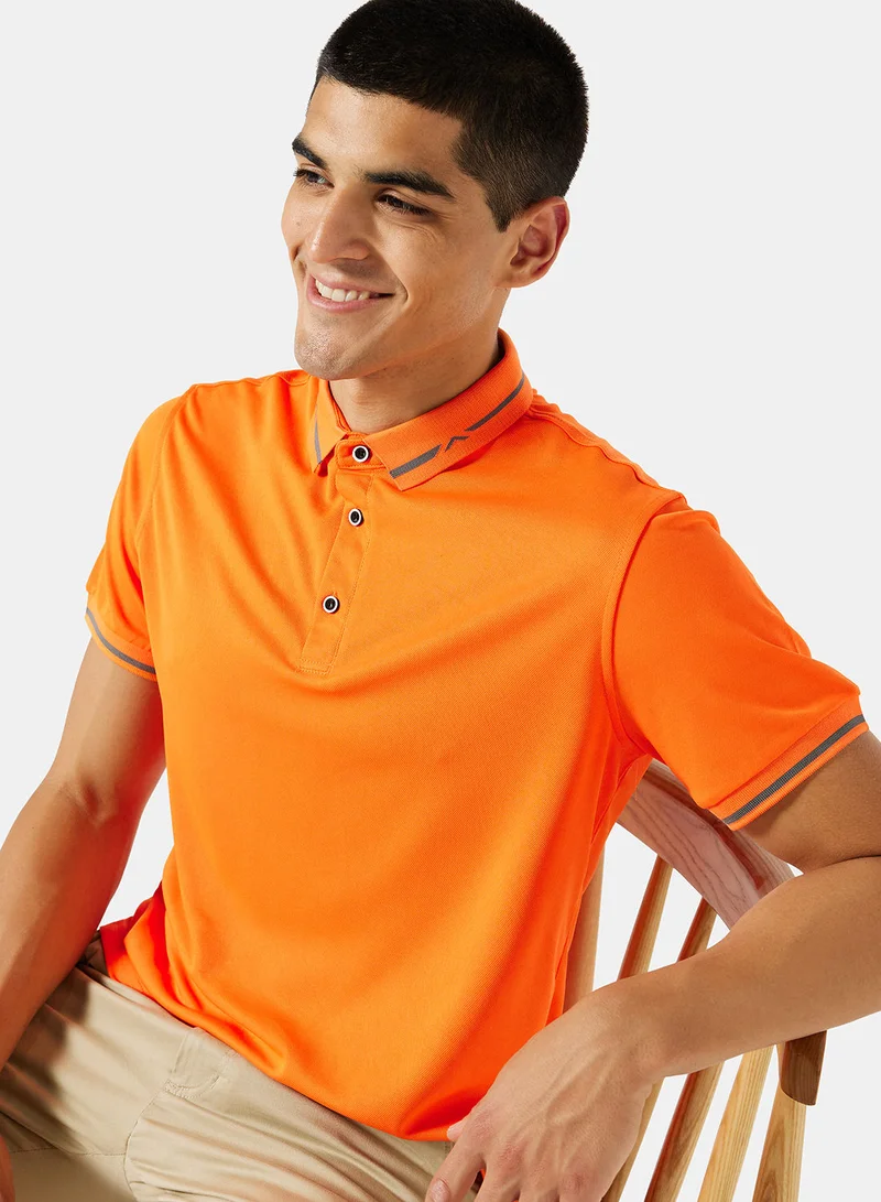 ستايلست بارك Basic Collared Pique Polo