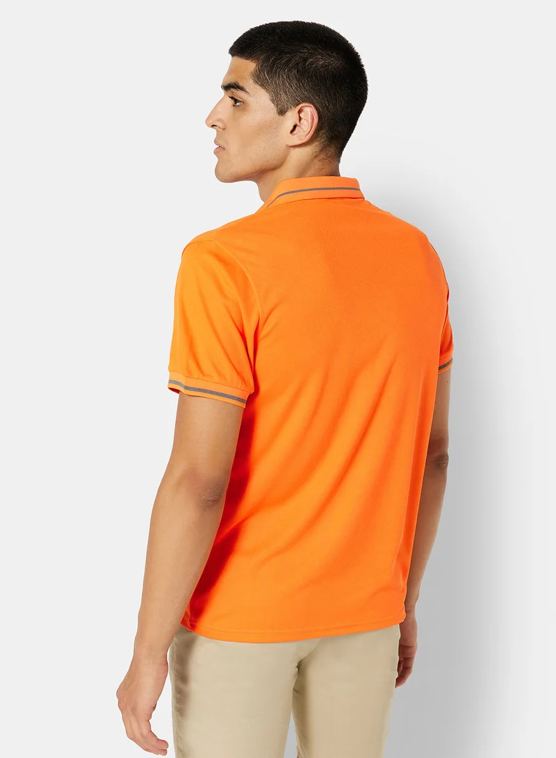 ستايلست بارك Basic Collared Pique Polo