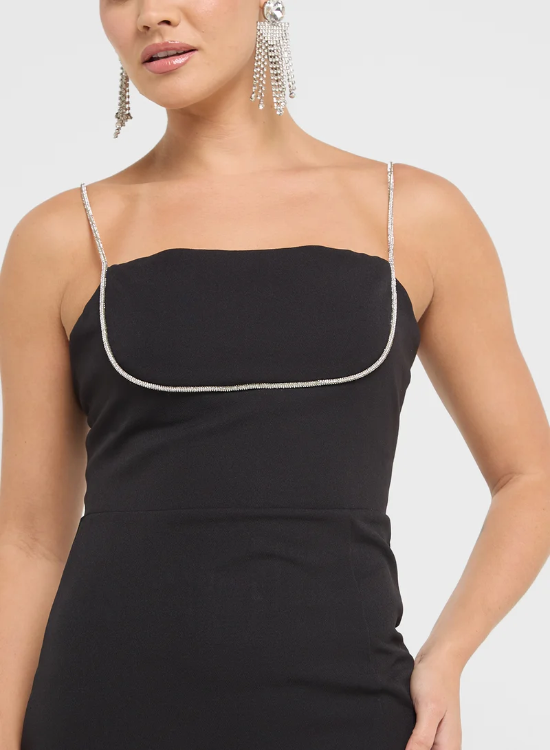 Ella Limited Edition Black Midi Dress