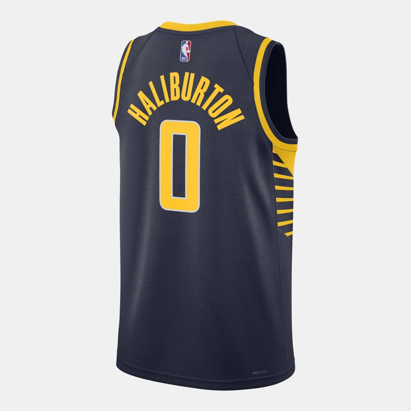 Nike Men's NBA 22/23 Indiana Pacers Icon Edition Swingman Basketball Jersey