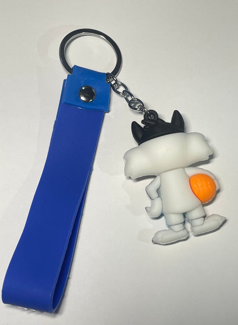 Distinctive cartoon keychain distinctive accessory keychain designed with Disney character with ribbon that fits with car keys wallet and bag wonderful and beautiful gift - Image 4