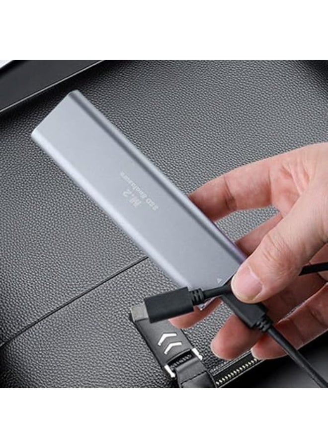علبة تحويل SSD M.2 NVME وSATA إلى USB 3.0 – عملية وسريعة – مثالية لتوسيع التخزين على اللابتوب - Image 3