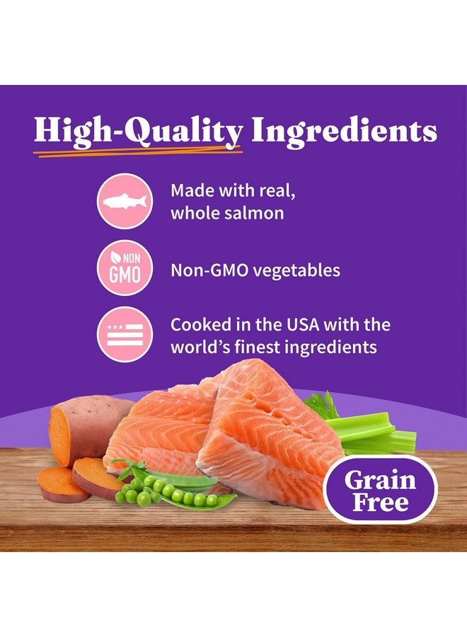 هالو طعام القطط الرطب هالو، وصفة حساء السلمون الكامل، باتيه رطب خالٍ من الحبوب، طعام قطط معلب لترطيب إضافي، علبة 5.5 أونصة (عبوة من 12 قطعة) - Image 3