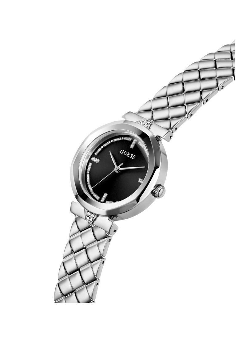 GUESS - GUESS Womens Silver Tone Analog Watch - GW0613L1 - Image 1