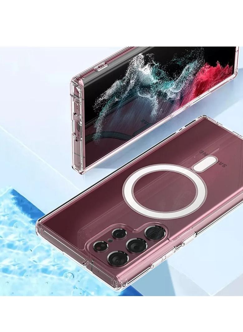 New Wireless Charging MagSafe Phone Case For Samsung Z Fold 4 Magnetic Clear Phone Case For Z Fold 4  - Image 2