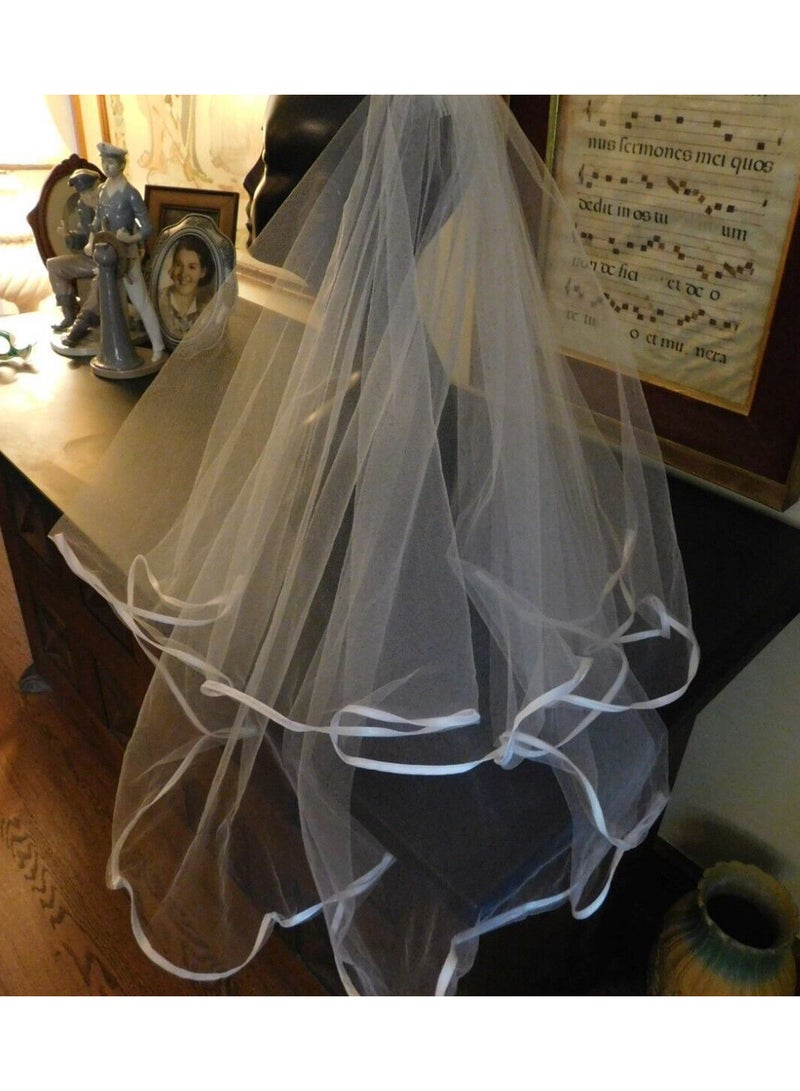 طقم حفلة عروس نسائي مطبوع عليه وشاح مطبوع مع حجاب بطول الكتف - Image 3