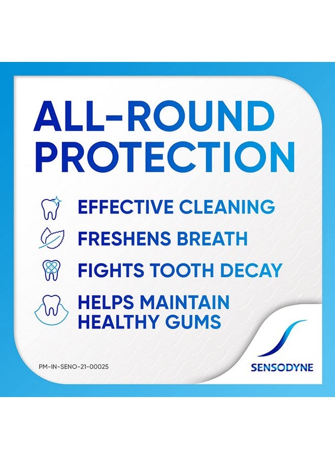 Sensodyne - Toothpaste Fresh Gel Combo Pack, Sensitive Tooth Paste For Daily Sensitivity Protection, 450 Gm Multi-Pack (150 Gm X 3) - Image 1