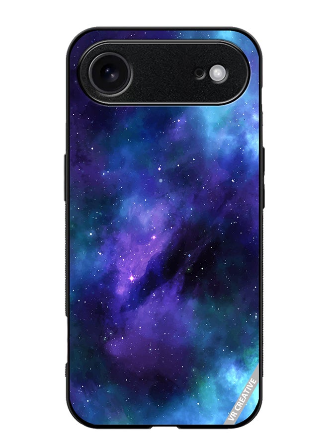 Protective Case Cover For Apple iPhone 17 Air Galaxy Colorful Clouds Design Multicolour