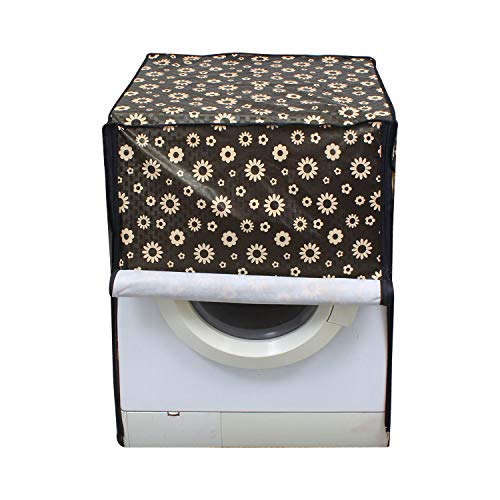 Lithara Waterproof Front Load Washing Machine Cover For 6 kg, 6.2 Kg, 6.5 Kg, 7 Kg (Design_35) - Image 1