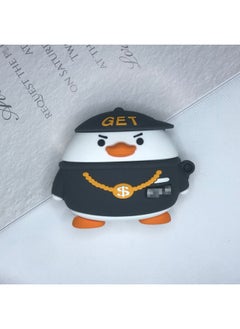 Generic AirPods 4Th Generation Cartoon Silicone Soft Protective Cover Suitable For Apple Wireless Bluetooth Headphone Case Hot Sale In Foreign Trade-Color:D31 Model (with Hook)-Applicable Models:Airpods 4 (2024 Version)  - Image 1