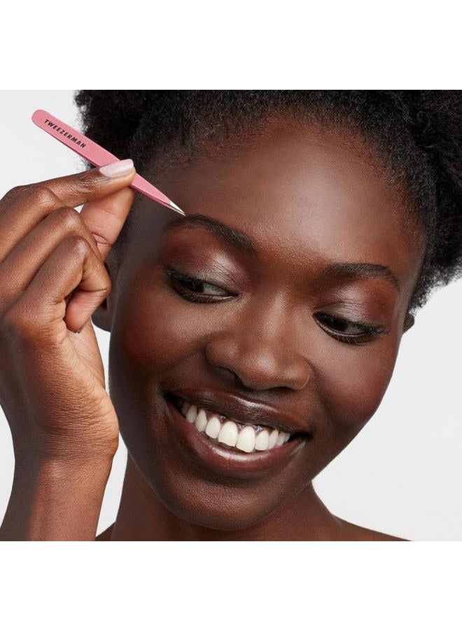 Tweezerman مجموعة ملاقط الشاي الوردية الحصرية - Image 3