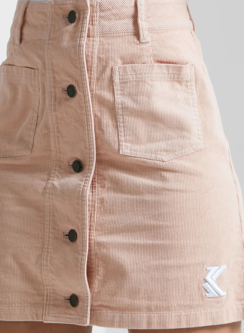 Karl Kani Og Corduroy Skirt