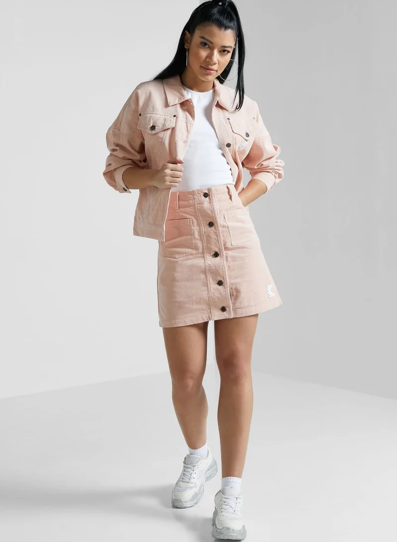 Karl Kani Og Corduroy Skirt