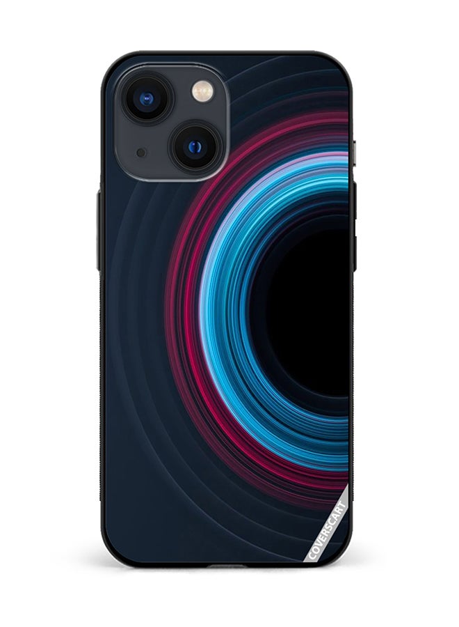 Protective Case Cover For Apple iPhone 13 Mini Abstract Design Multicolour