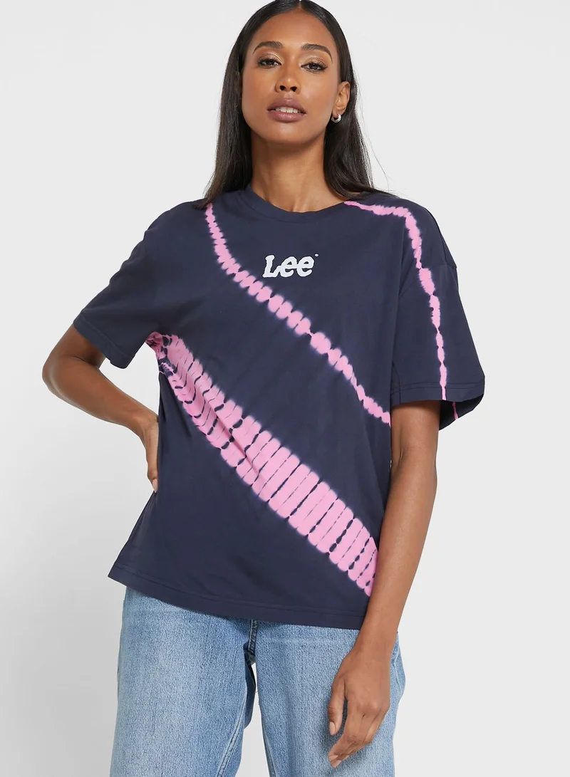 LEE Crew Neck Graphic T-Shirt