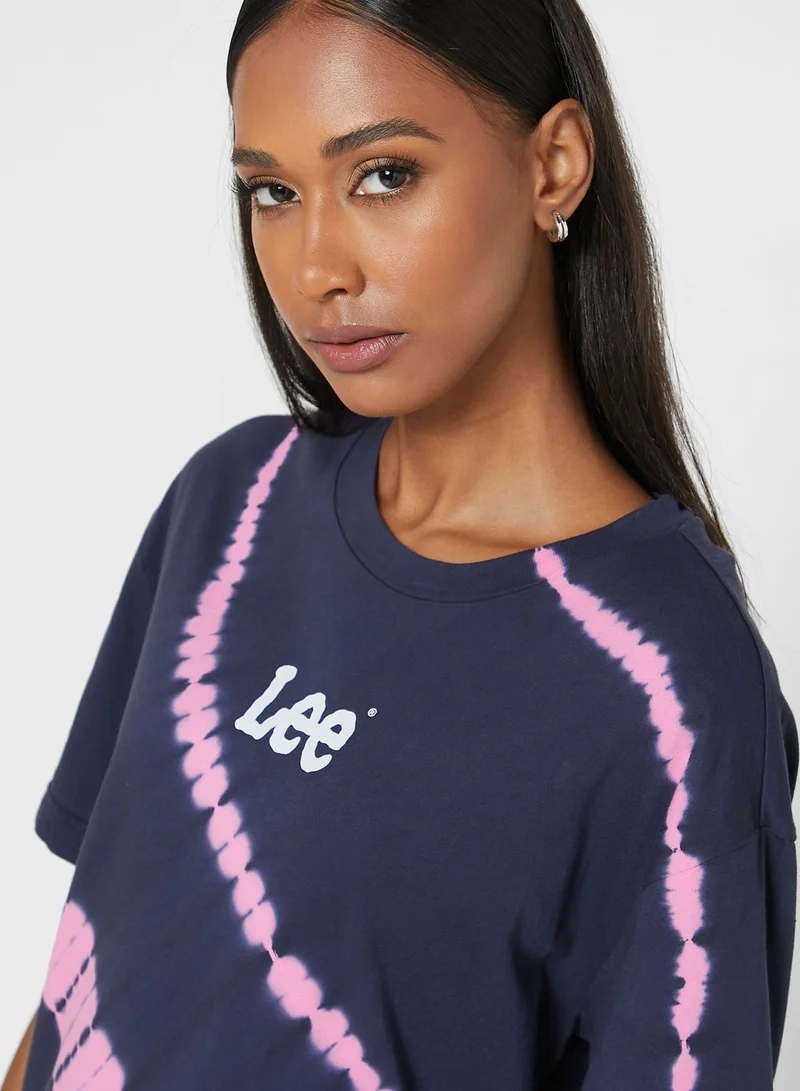 LEE Crew Neck Graphic T-Shirt