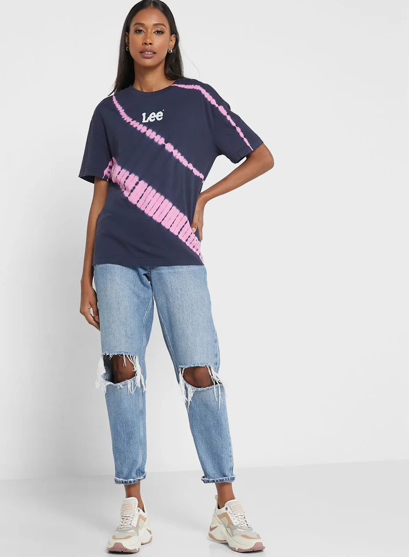 LEE Crew Neck Graphic T-Shirt