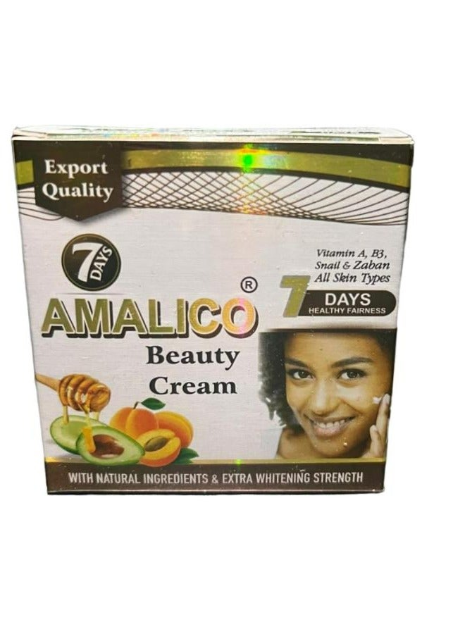 AMALICO Beauty Cream Vitamin A B3 Snail And Zaban For All Skin Types - Image 1