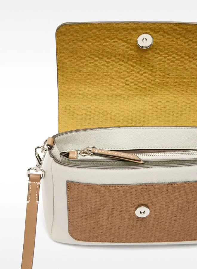 PARFOIS COLOR BLOCK CROSSBODY BAG