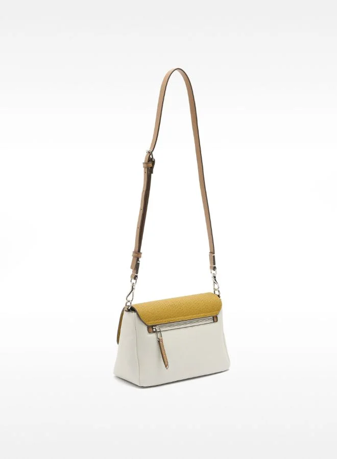 PARFOIS COLOR BLOCK CROSSBODY BAG