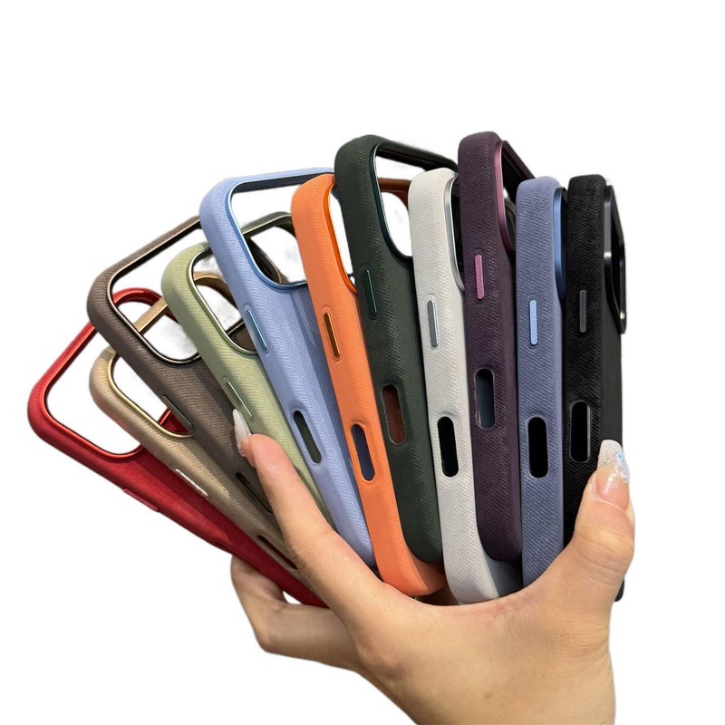 غطاء MagSafe لـ iPhone 14 / 14 Plus / 14 Pro / 14 Pro Max مع حماية من السقوط ومغناطيس قوي مع مقاوم للصدمات مع تغطية كاملة مع مقاوم للخدش باللون أسود مغناطيسي - Veloris - Image 4