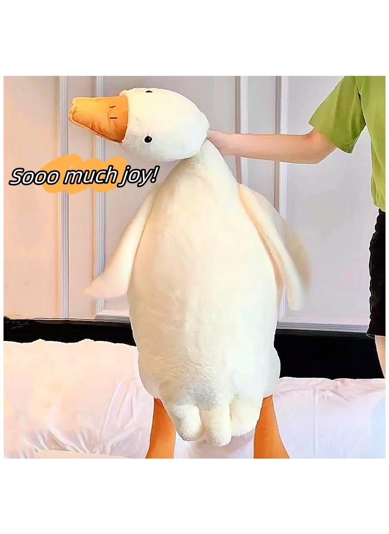 Generic - 160cm Giant White Goose Plush Toy, Stuffed Animal Pillow, Pillow Gift for Everyone - Image 1