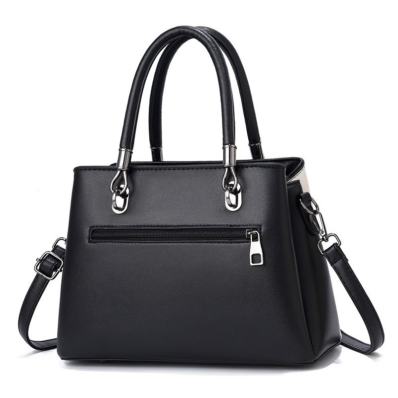 Women'S Bag 2022 New Simple Casual Mother Bag Atmospheric Women'S Handbag Korean Color-Matching Shoulder Crossbody Bag Trendy - Image 4