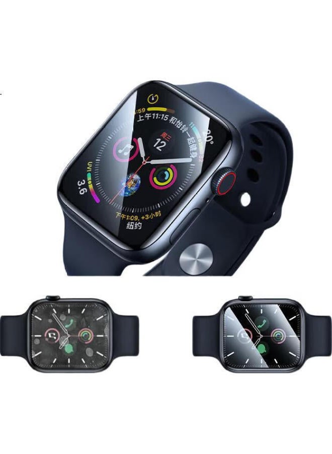 KOVOL Compatible With Apple S10 Watch Screen Protector, Apple Iwatch Protective Film, S10 Non-Tempered Full Coverage Watch Film, 42Mm Quick Apply Tool, High Definition, Anti-Fingerprint | Special Offer Two-Pack - Image 2