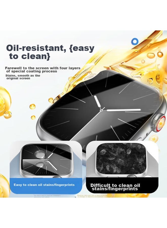 KOVOL Kewo Compatible With Apple S10 Watch Screen Protector, Apple Iwatch Protective Film, S10 Non-tempered Full Coverage Watch Film, 42mm Quick Apply Tool, High Definition, Anti-fingerprint | Special Offer Two-pack - Image 5