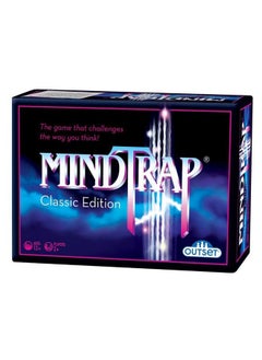 Outset Media Mindtrap Classic Edition Game Of Puzzles, Mysteries, Conundrums And Trick Questions - Family Game - Lateral Knowledge Developer - Ages 12 And Up 