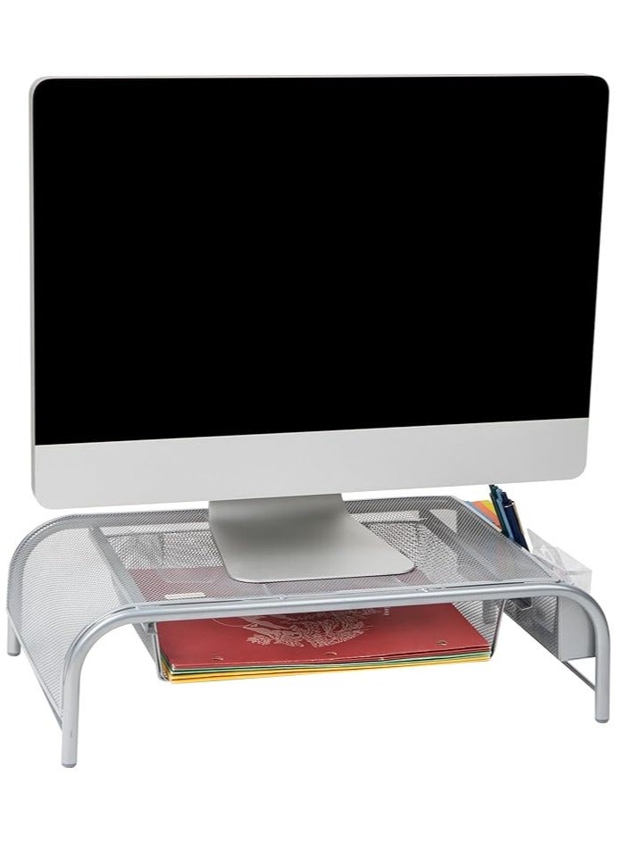 Green Tiger Green Tiger Metal Mesh Monitor Stand silver Z6CDB50E298C531BE434EZ