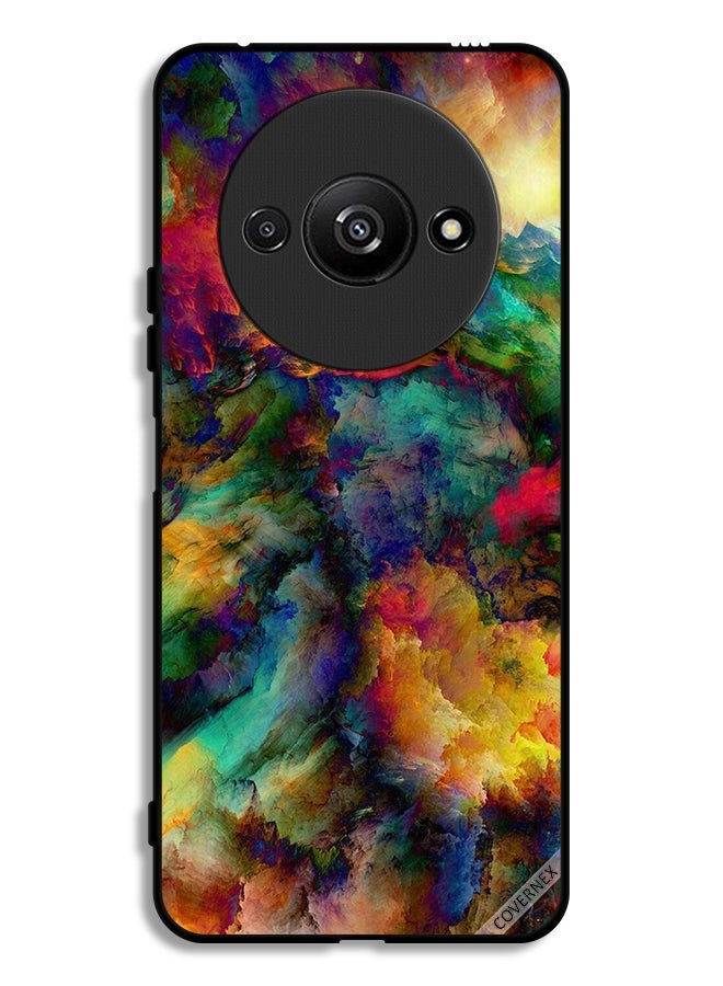 Covernex Xiaomi Redmi A3 4G Protective Case Cover Vintage Colors - Image 1