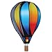 Premier Kites Hot Air Balloon Hanging Garden Spinner 22 Vibrant Sunset Gradient Design WeatherResistant Outdoor Decor Durable Lightweight for Patios Yards and Gardens EyeCatching Wind Spinner - Image 2