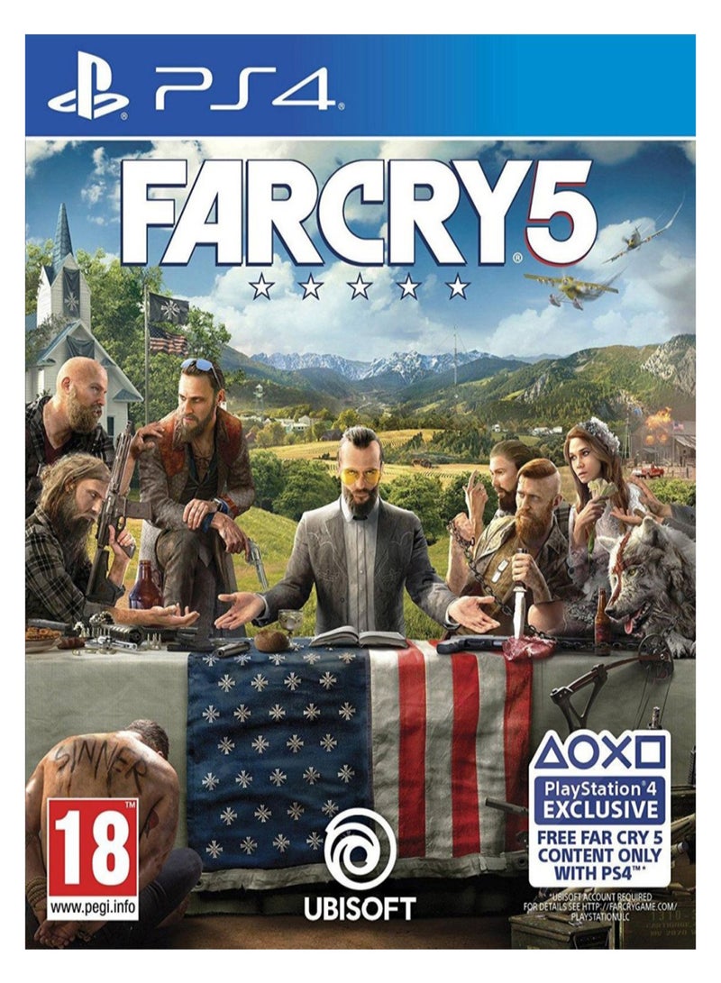 Ubisoft Far Cry 5 (Intl Version) - Action & Shooter - playstation_4_ps4 - Image 1