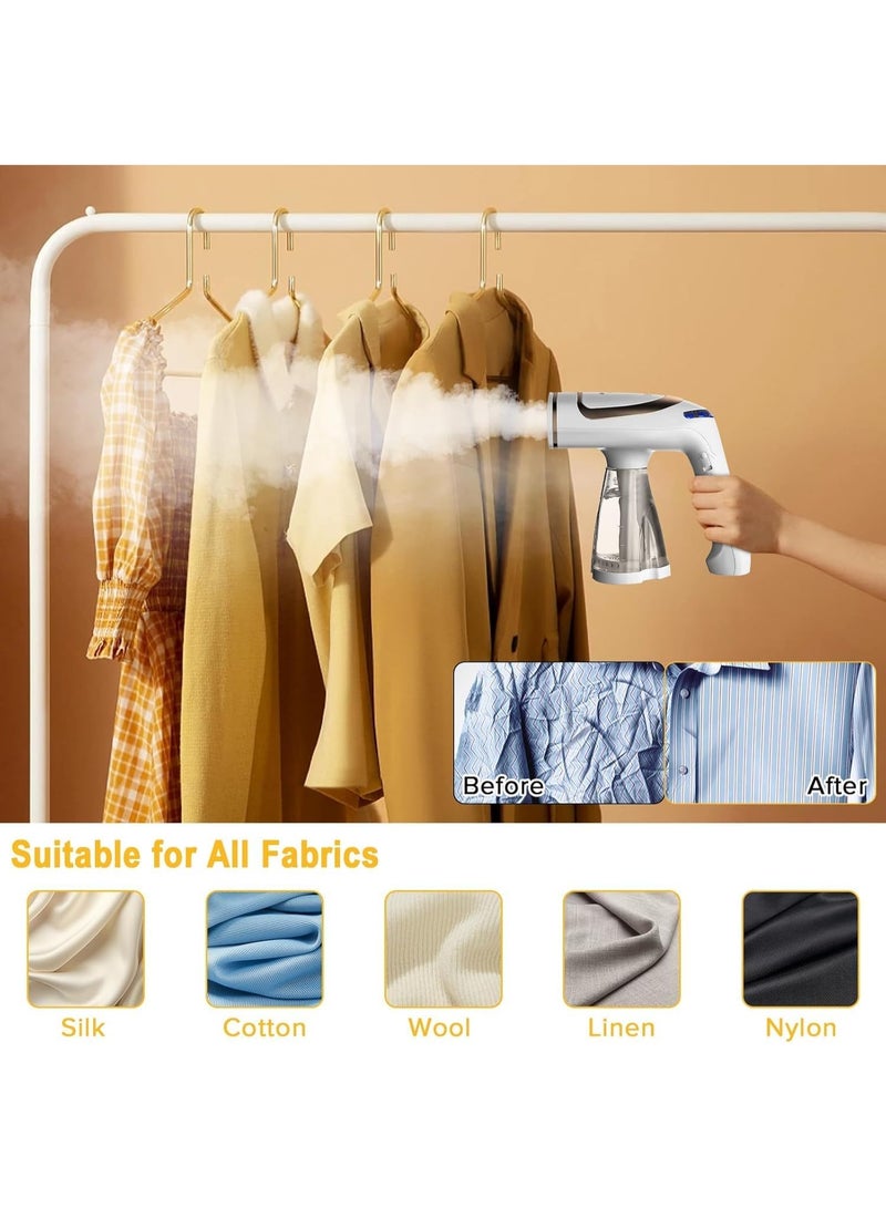 Bukela Portable Steam Iron, 1600W Steam Iron with 250ml Large Capacity Removable Water Tank, 30 Seconds Fast Heat-up, Auto Shut-off Steam Iron, Travel and Home Fabric Wrinkle Remover - Image 3