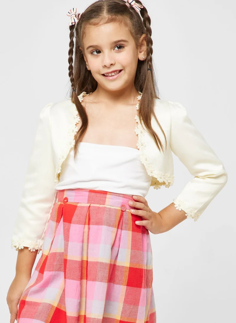 Pinata Girls Satin Bolero Shrugs