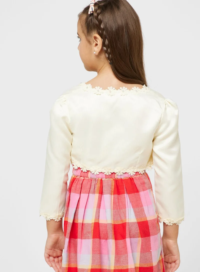 Pinata Girls Satin Bolero Shrugs
